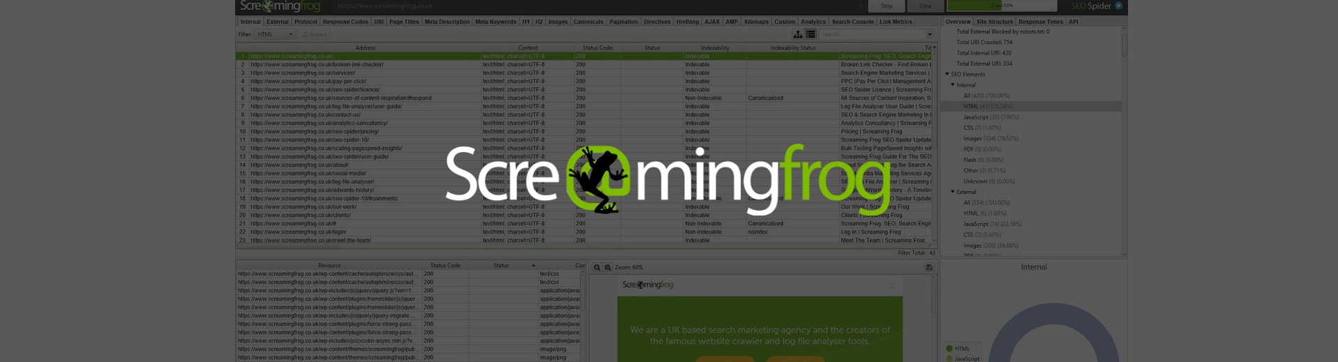 Screaming Frog SEO Spider - обзор программы