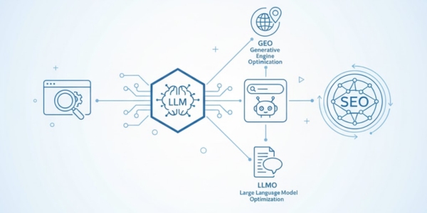 GEO, AEO, LLMO: Взаємозв'язок між SEO та видимістю LLM