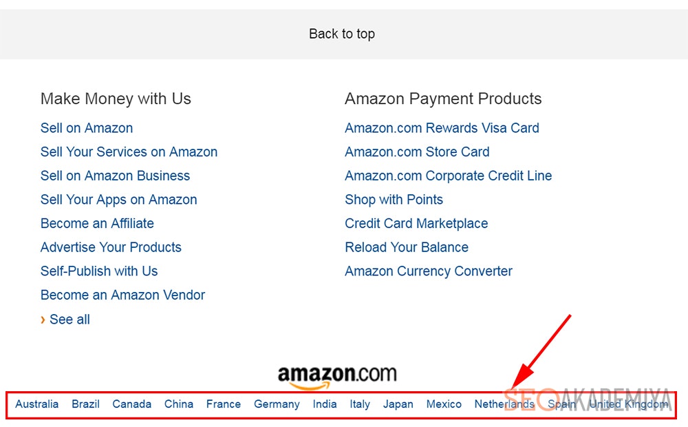 Ссылки на региональные сайты основного ресурса