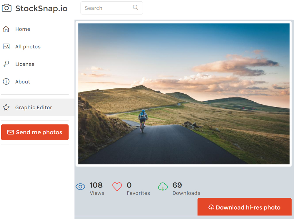 Фотосток Stocksnap.io.