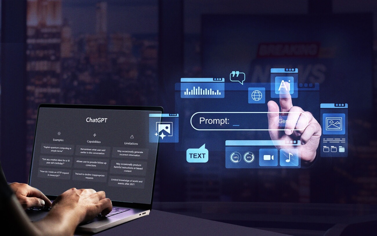 AI генерированный контент фото