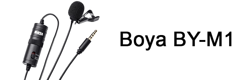 Boya BY-M1 для записи видео на youtube