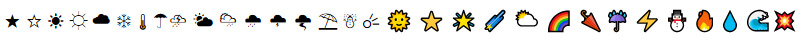 эмодзи солнышка и тучки для мета-тегов