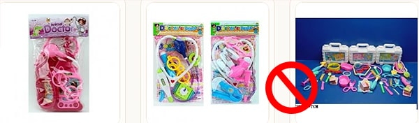 Фото товаров в разном стиле