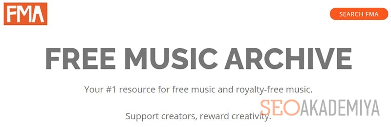 Free Music Archive для музыки на Ютуб