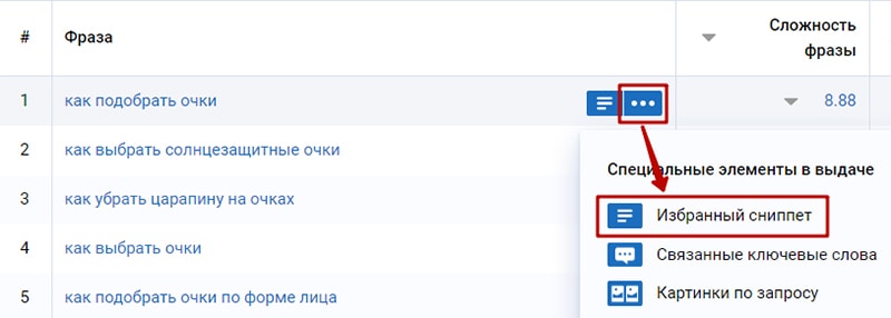 как найти запросы для блока вопрос ответ в гугл