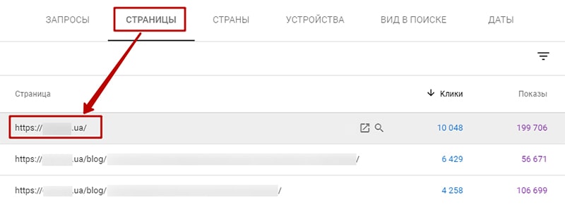 Как пользоваться search console отчет Эффективность