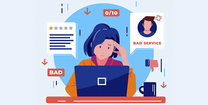 как убрать негативные отзывы о компании