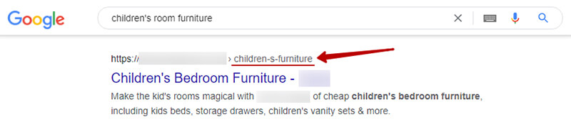 пример человекопонятного УРЛ на английском