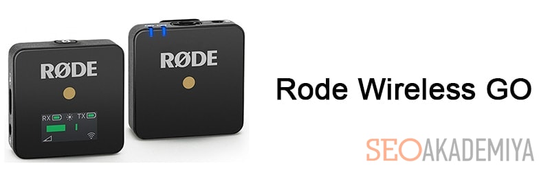 Rode Wireless GO микрофон для ютуба