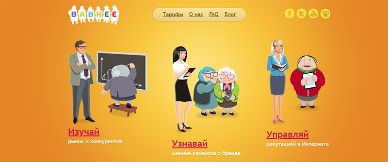 Система мониторинга социальных медиа babkee